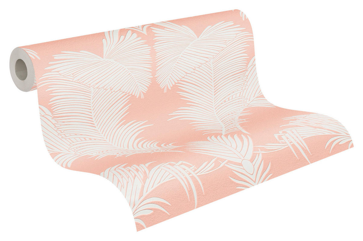 A.S.Creation Vliestapete Trendwall 2 Palmen rosa B/L: ca. 53x1005 cm Trendwall 2 - rosa (53,00/1005,00cm) - A.S.Creation