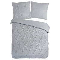 Bettwäsche Elegance silber Polyester B/L: ca. 135x200 cm Elegance - silber (135,00/200,00cm) - Pure