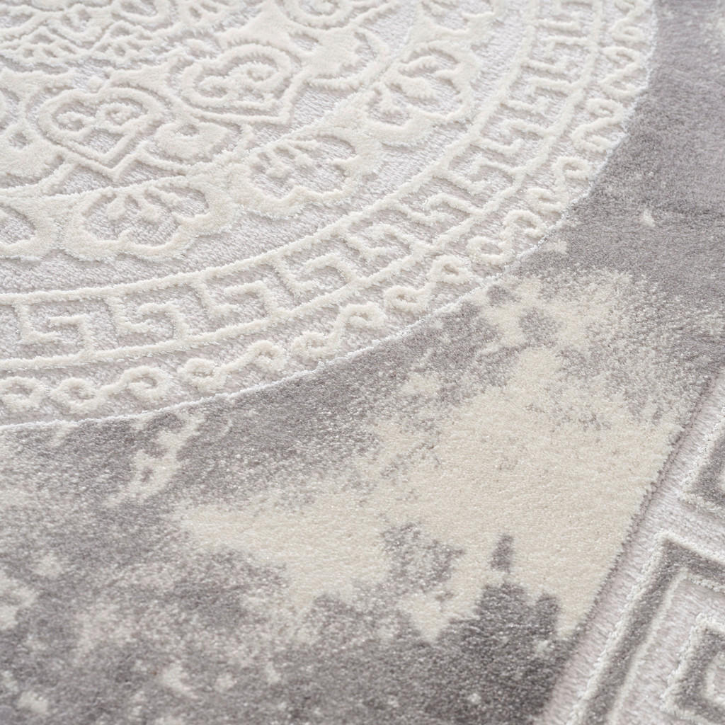 Thumbnail - Sanat Teppich Harmony hellgrau B/L: ca. 80x150 cm