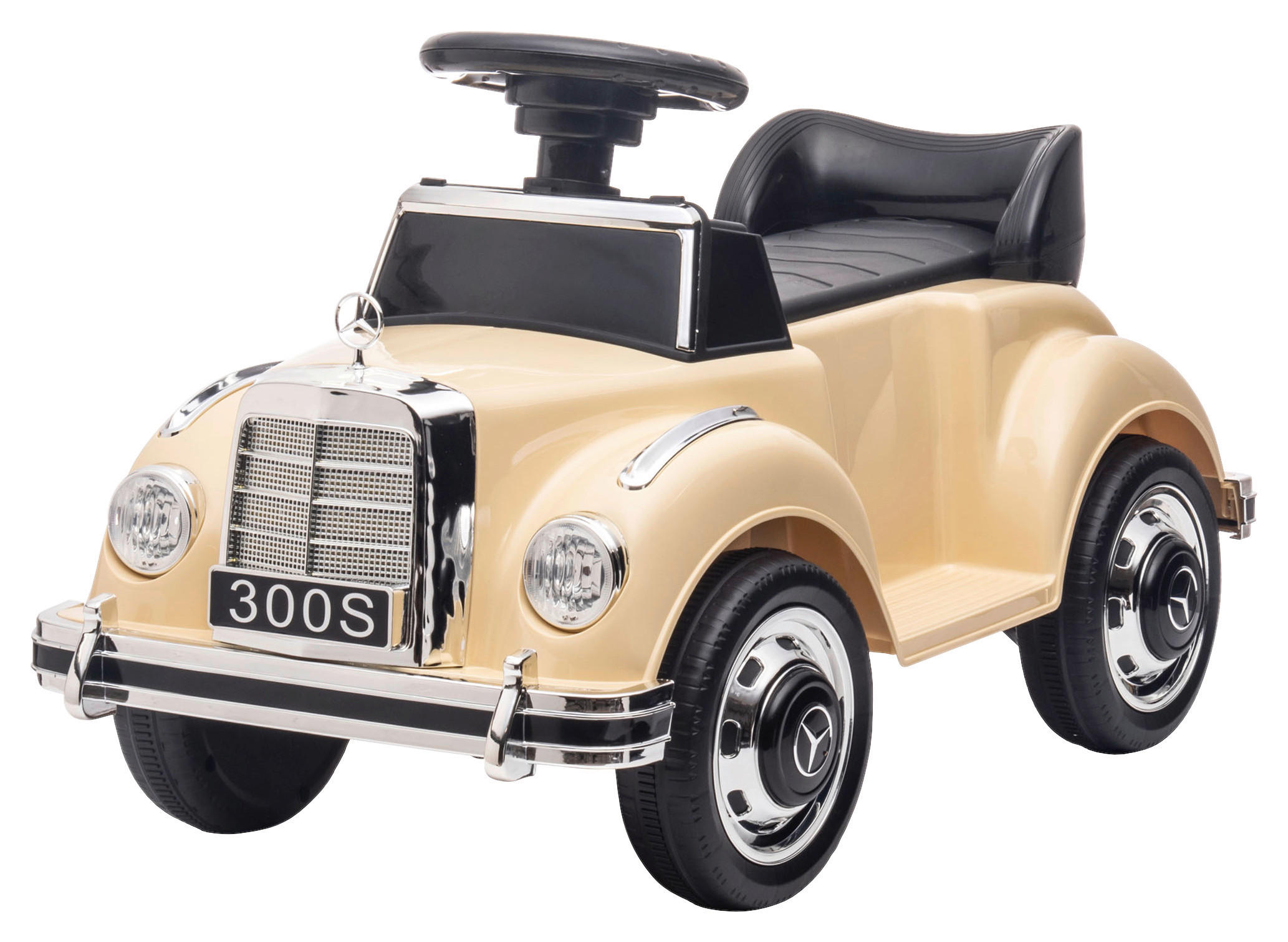 AIYAPLAY Rutschauto beige B/H/L: ca. 41,5x45x77,5 cm Rutschauto - beige (77,50/41,50/45,00cm) - AIYAPLAY