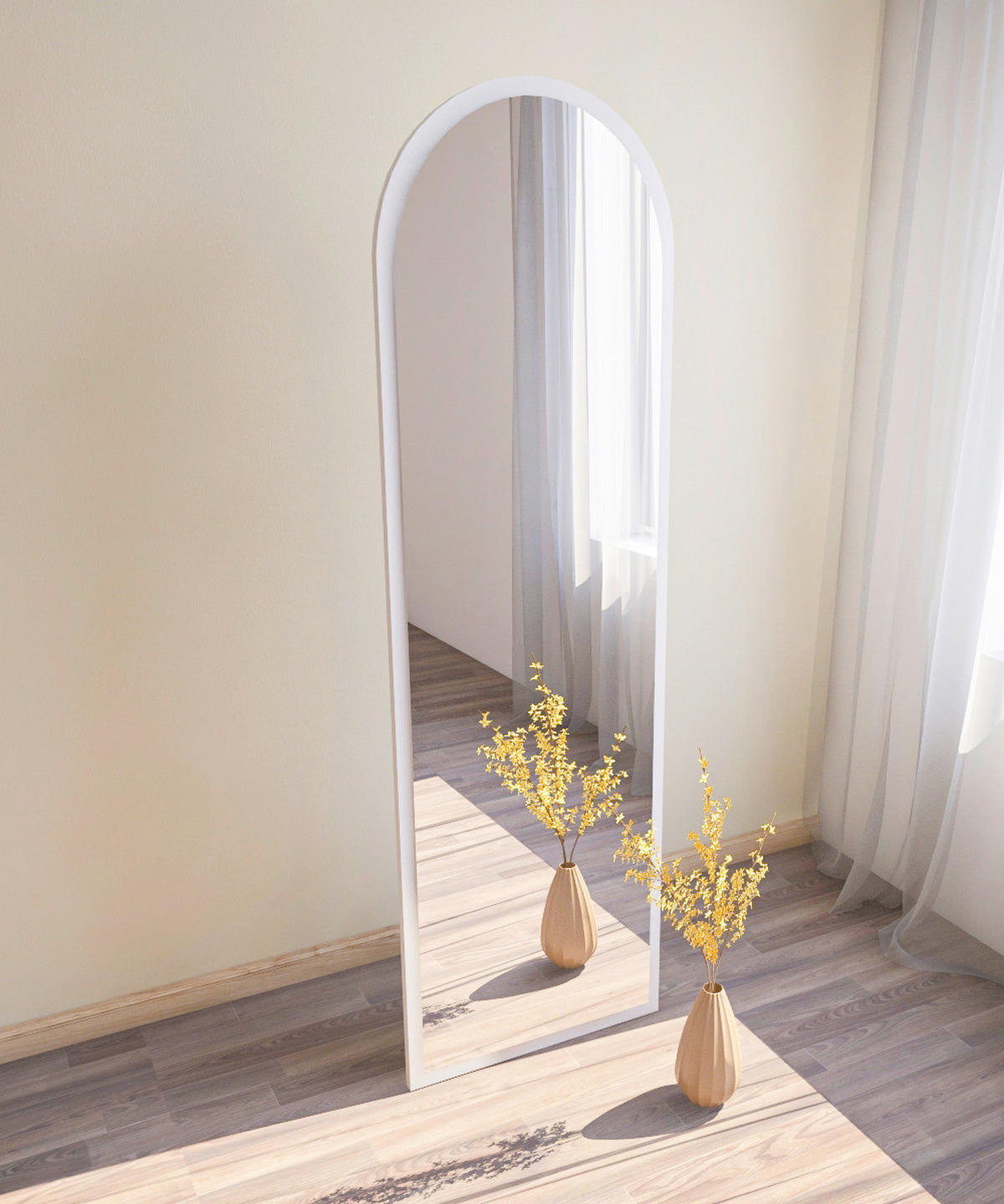 Standspiegel Ema Glas B/H/T: ca. 50x160x2,2 cm Ema - (50,00/160,00/2,20cm) - moebel17