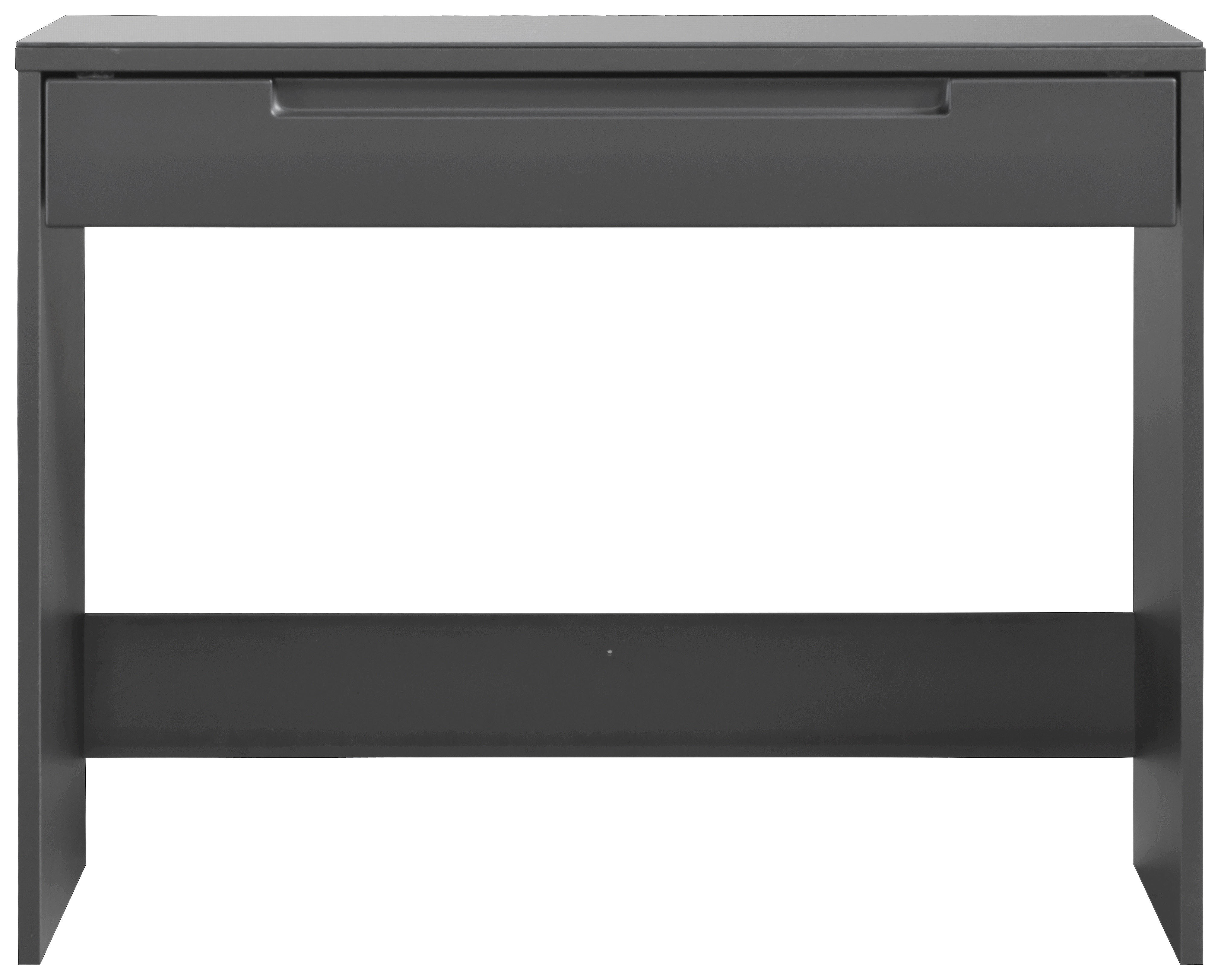 Schreibtisch Mailand anthrazit B/H/T: ca. 97x76x50 cm Mailand - anthrazit (97,00/76,00/50,00cm)