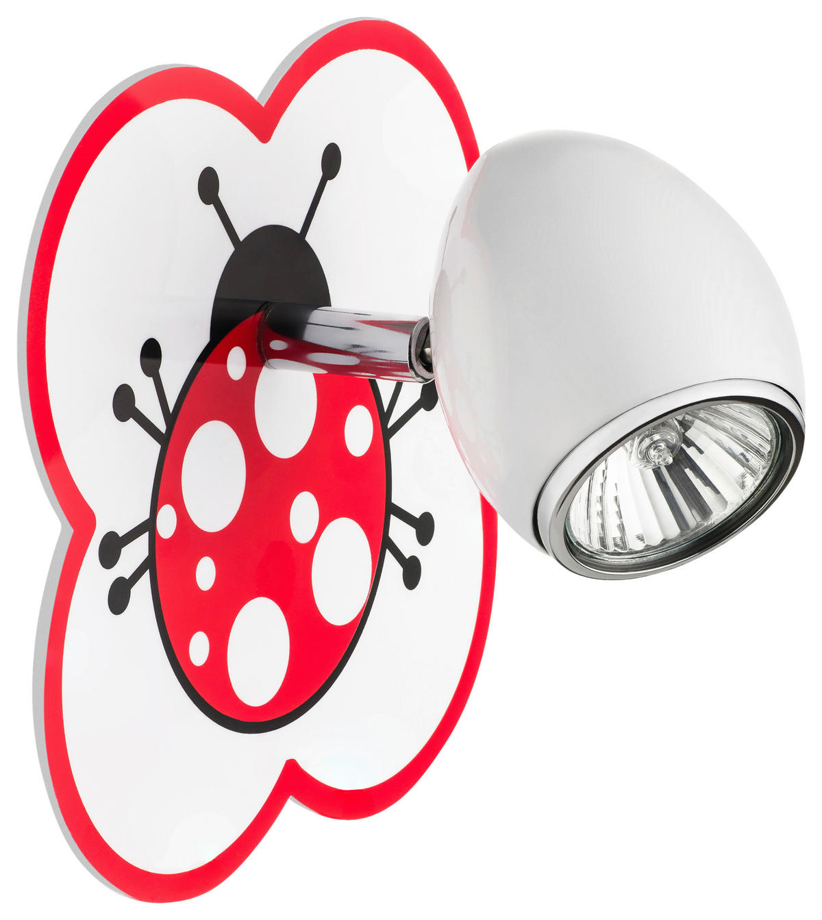 SPOT Light Wandleuchte Fly 2109102 weiß rot Metall GU10 Fly - weiß/rot - SPOT Light