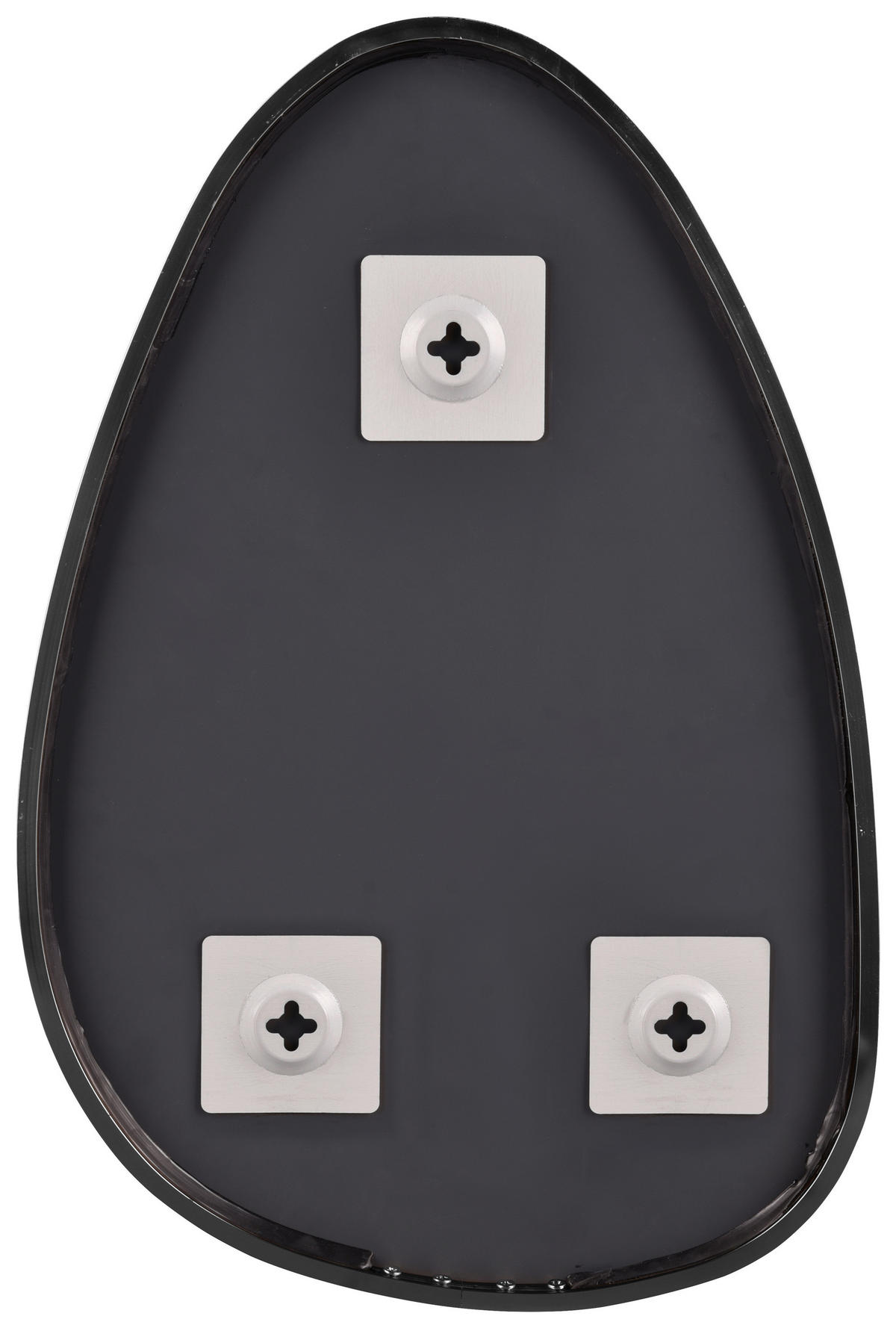 Metallspiegel Britta schwarz Metall B/H/T: ca. 35x50x3 cm Britta - schwarz (35,00/50,00/3,00cm)