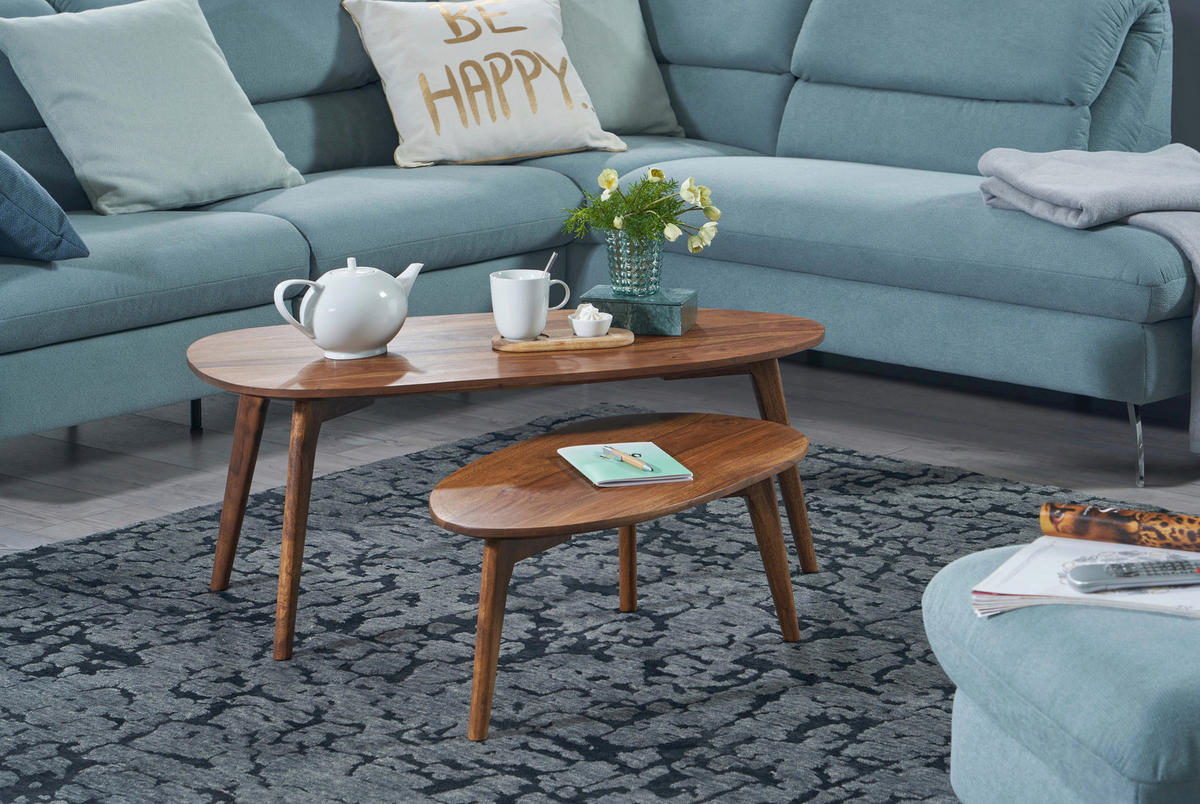 Couchtisch 2er.-Set.  B/H/T: ca. 100x42x50 cm 2er.-Set. - (100,00/42,00/50,00cm) - Wohnling