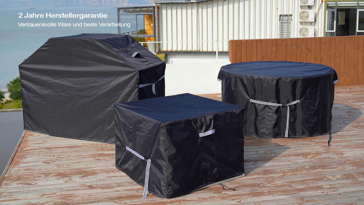 Grasekamp Schirmhülle Black Premium schwarz Textilene B/H/L: ca. 38x1x215 cm Black Premium - schwarz (215,00/38,00/1,00cm) - Grasekamp