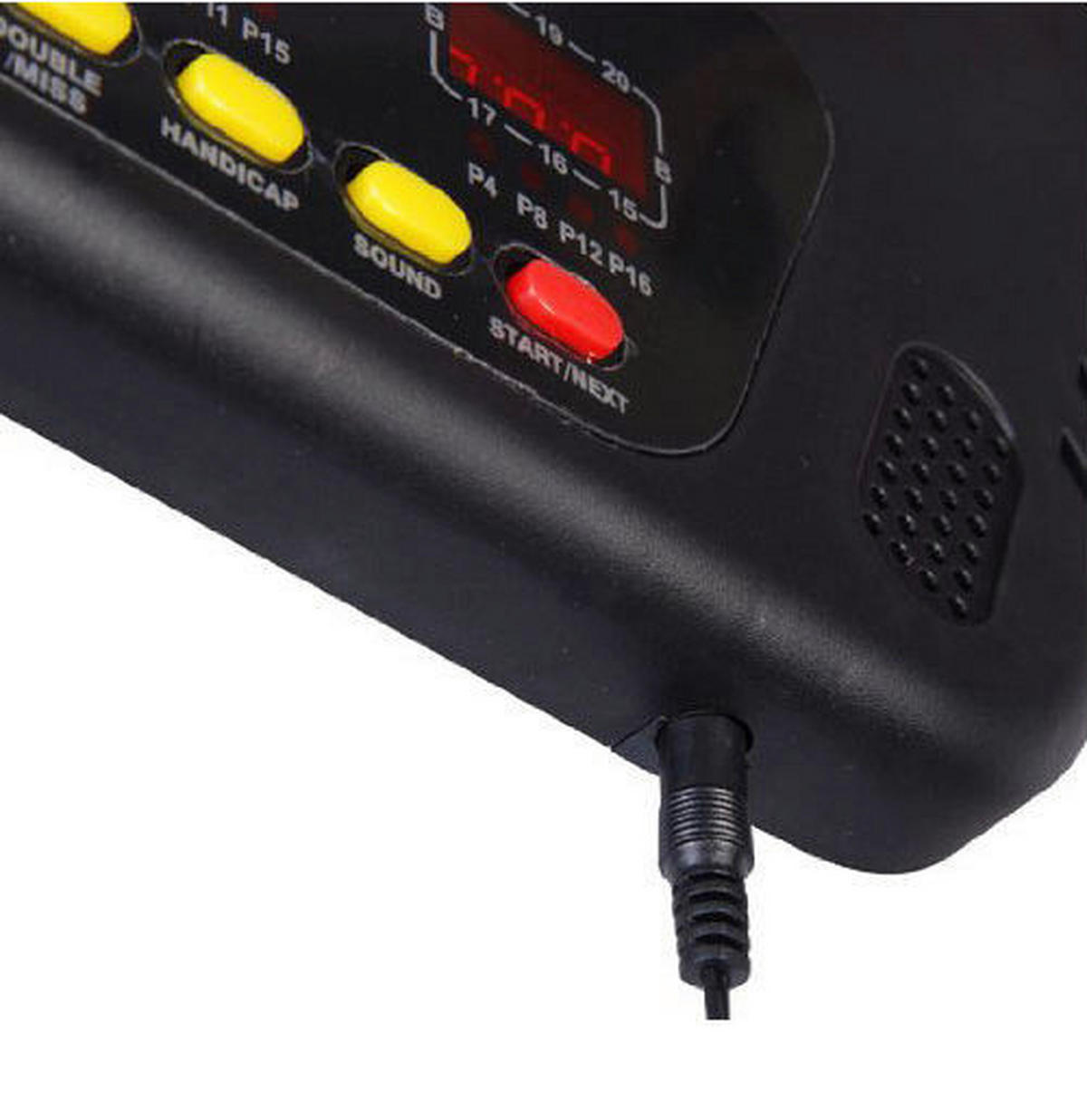 HOMCOM Dartscheibe B/H/T: ca. 44x51,5x3,2 cm Elektronische_Dartscheibe - schwarz (44,00/51,50/3,20cm) - HOMCOM