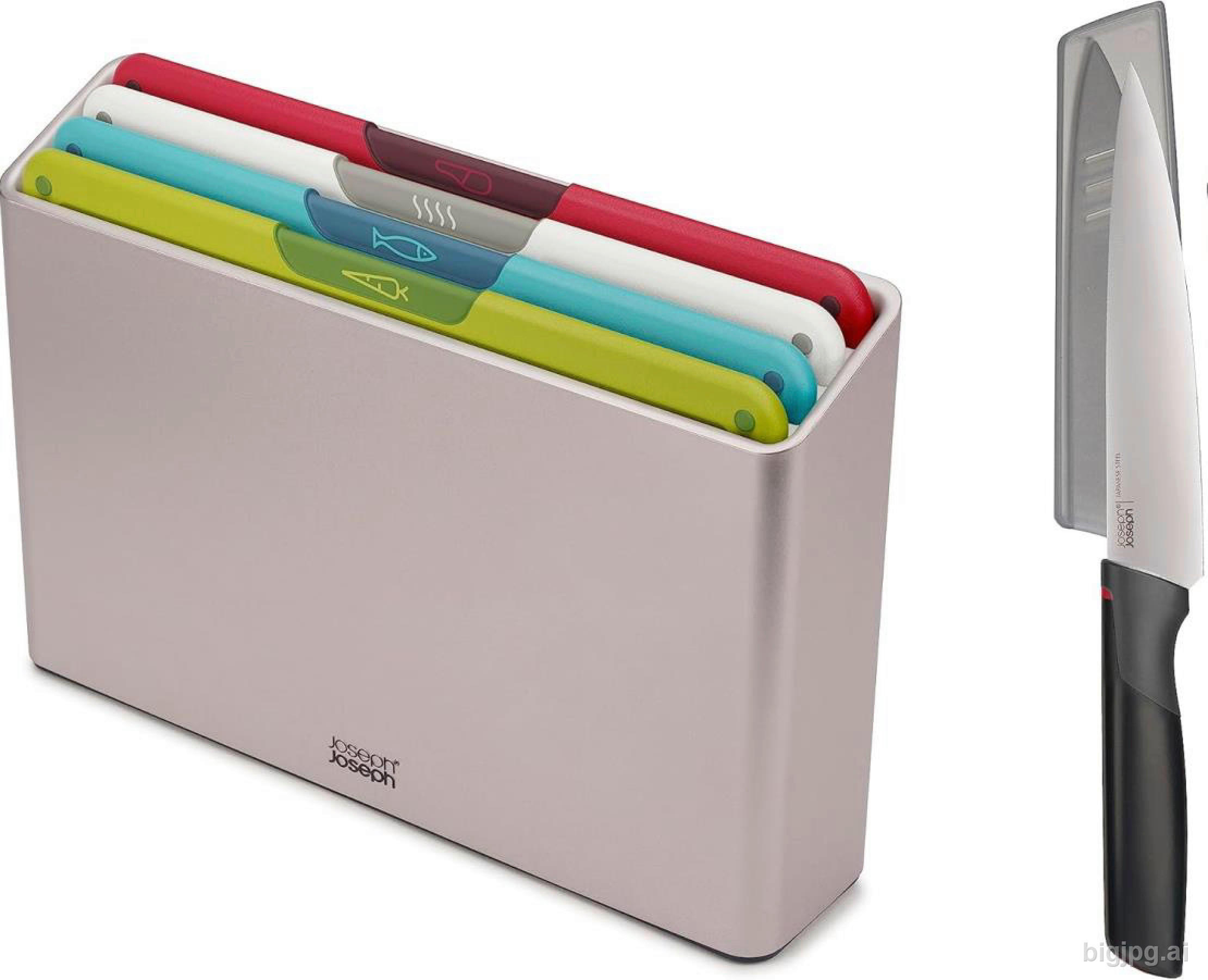 Joseph Joseph Schneidbrettset Folio Icon Folio Icon - mehrfarbig/silber - Joseph Joseph