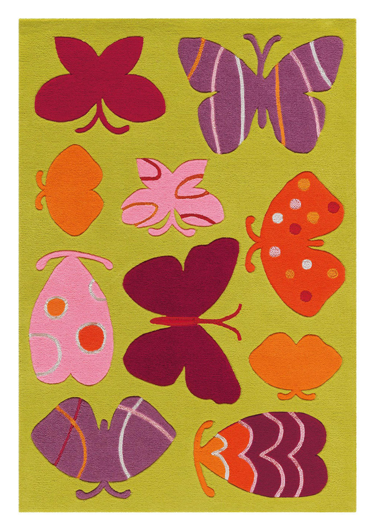 Arte Espina Kurzflorteppich Spirit Glowy 3140 mehrfarbig B/L: ca. 110x160 cm Spirit Glowy 3140 - mehrfarbig (110,00/160,00cm) - Arte Espina