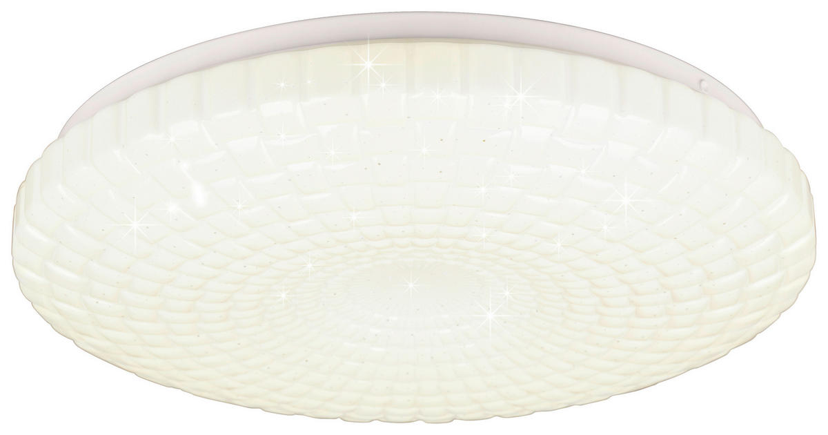 Deckenleuchte weiß Kunststoff LED-Deckenleuchte_Vega - weiß