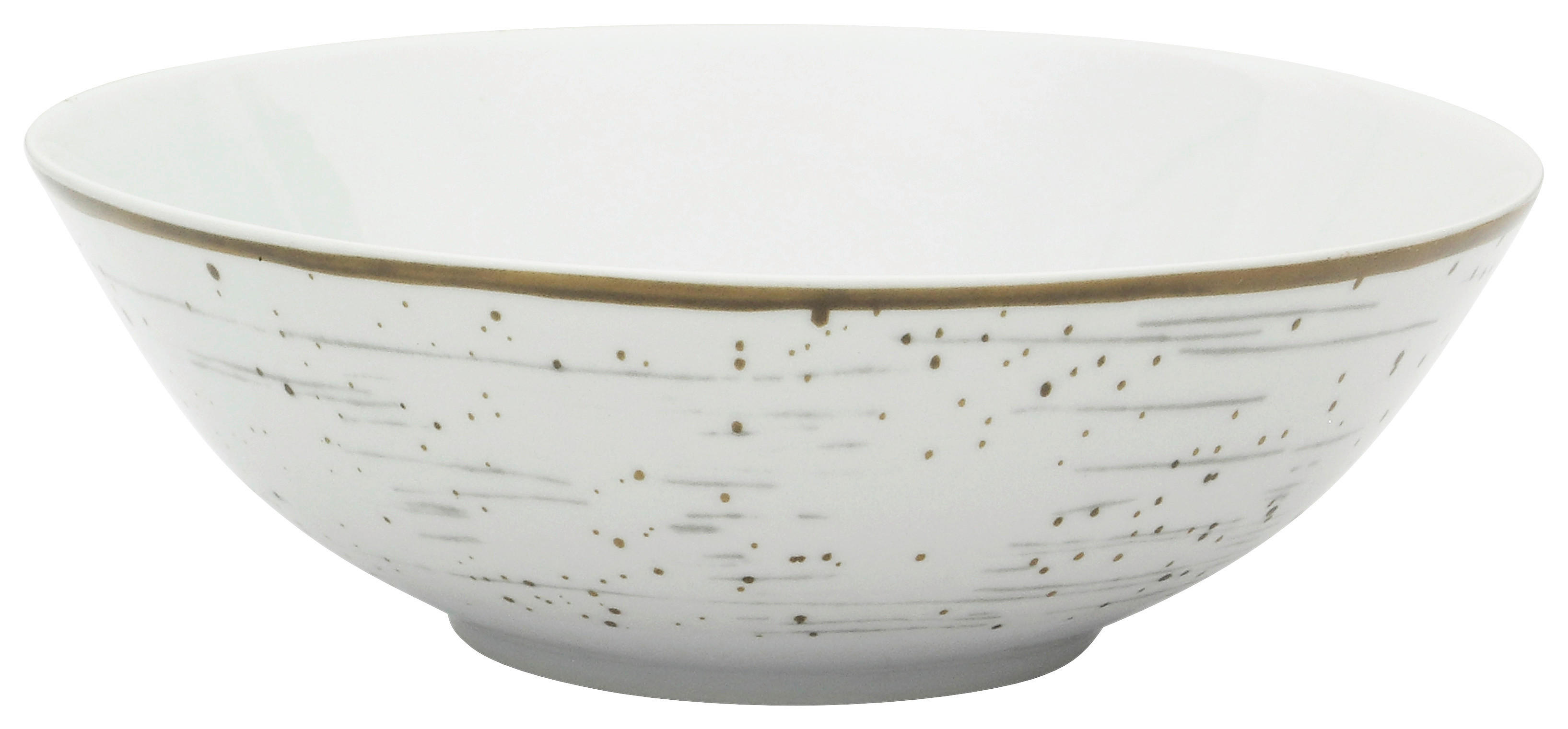 Müslischale grau Porzellan D: ca. 18,5 cm Müslischale_Pur - grau (18,50cm)