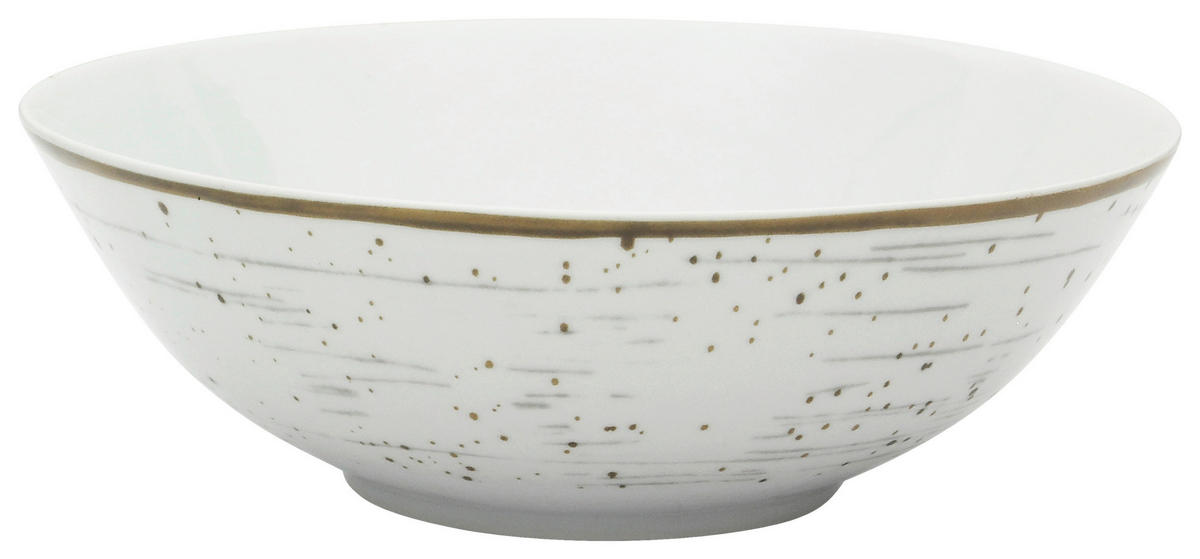 Müslischale grau Porzellan D: ca. 18,5 cm Müslischale_Pur - grau (18,50cm)