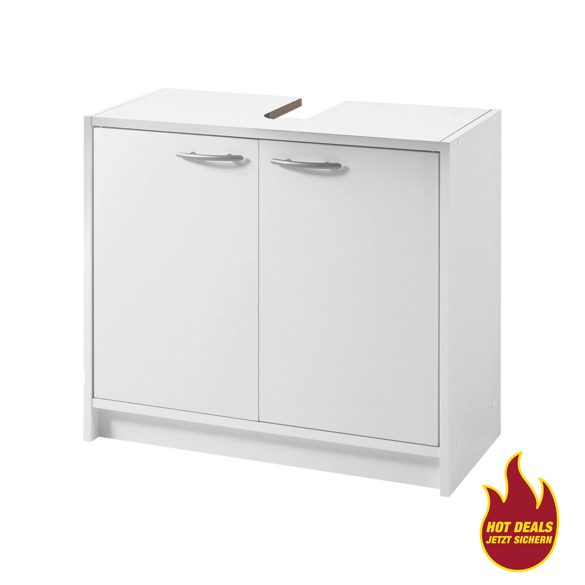 Waschbeckenunterschrank Smash weiß B/H/T: ca. 63x55x29 cm Smash - weiß (63,00/55,00/29,00cm)