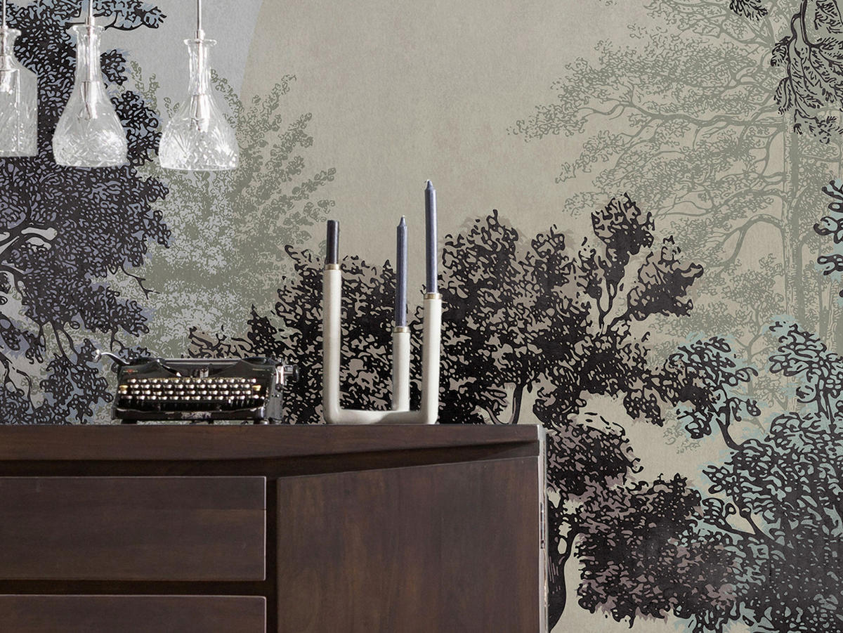 Komar Fototapete Bois Brumeux B/L: ca. 400x250 cm Bois Brumeux - (400,00/250,00cm) - Komar