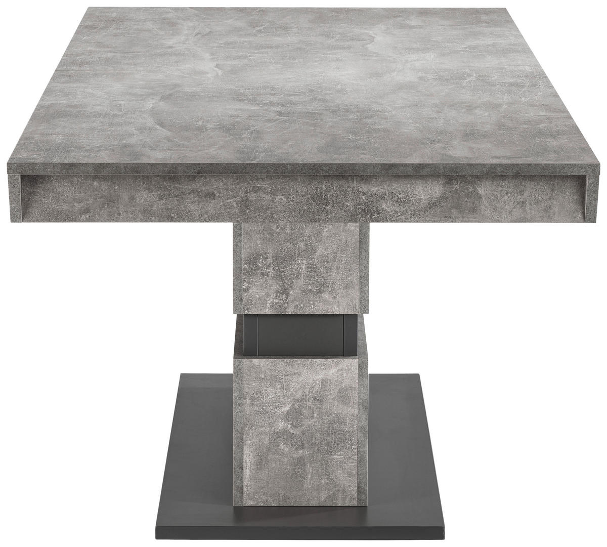 Optik Tisch cm ▷ POCO MATTHEW bei Beton ca. 160x75x90 B/H/T: online anthrazit kaufen