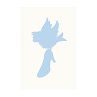 Komar Poster Cinderella Bird Disney B/L: ca. 50x70 cm Cinderella Bird - (50,00/70,00cm) - Komar