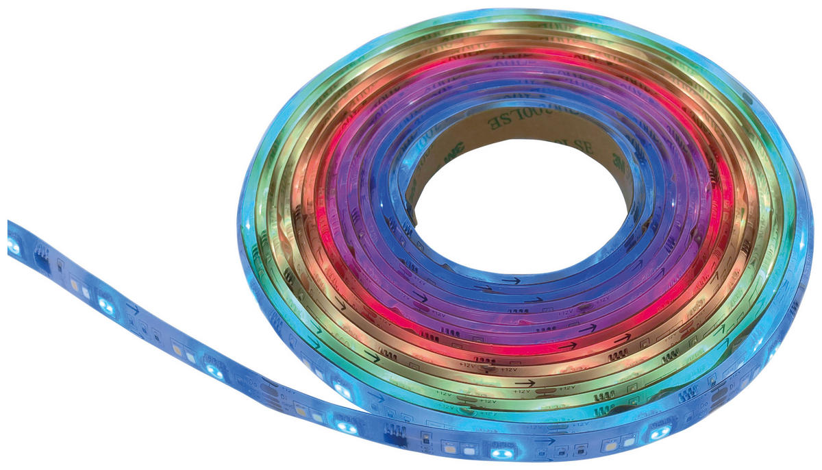 Deckenleuchte Kunststoff L: ca. 500 cm LED-Lichtband_Flexo_Smart - (500,00cm)