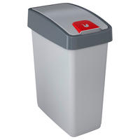 keeeper Abfalleimer silber B/H/L: ca. 24x47,5x39,5 cm Abfalleimer_magne 25l - silber (39,50/24,00/47,50cm) - keeeper