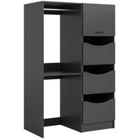 Waschmaschinenumbauschrank Free anthrazit B/H/T: ca. 126x195x68 cm Free - anthrazit (126,00/195,00/68,00cm) - xonox.home