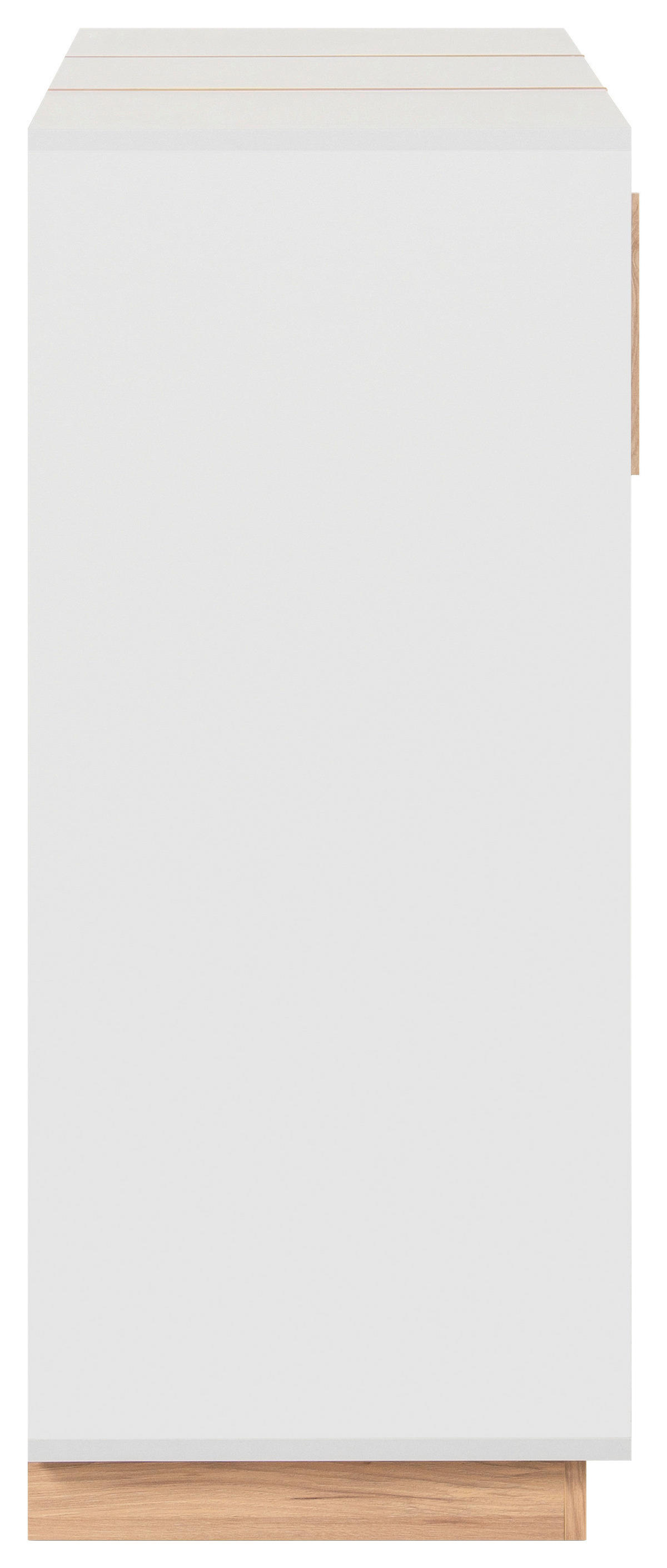 Kommode Split grau Jackson Hickory Nachbildung B/H/T: ca. 125x94x40 cm Split - grau (125,00/94,00/40,00cm)