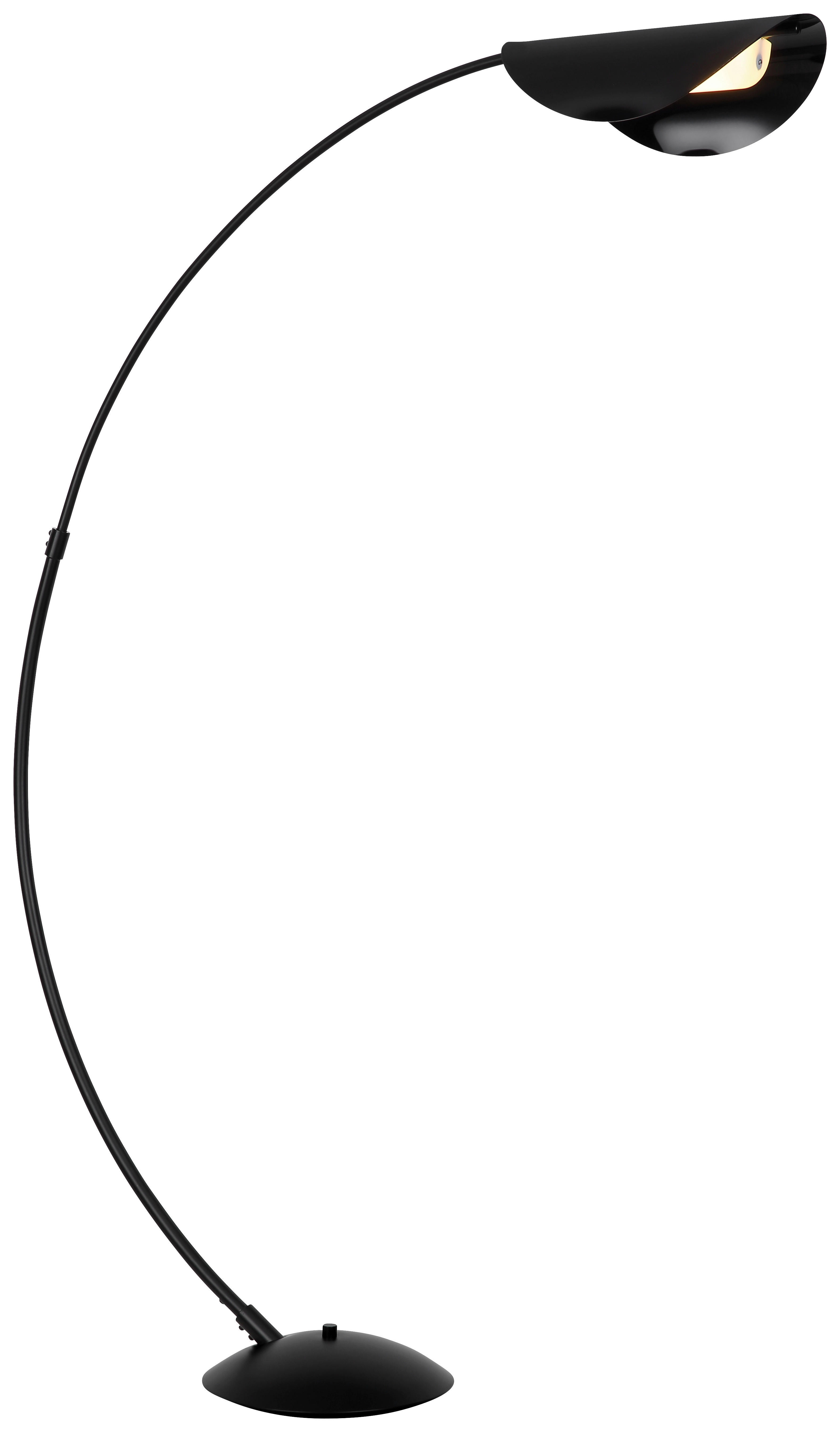 GLOBO Stehleuchte ROBLES - mattschwarz/grau (124,00/35,00/182,00cm) - GLOBO