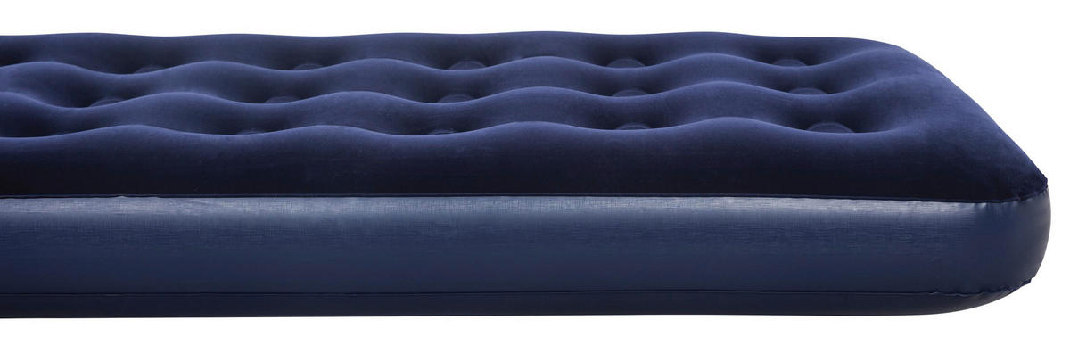 Luftbett blau B/H/L: ca. 73x22x191 cm Luftbett_Single - blau (191,00/73,00/22,00cm)