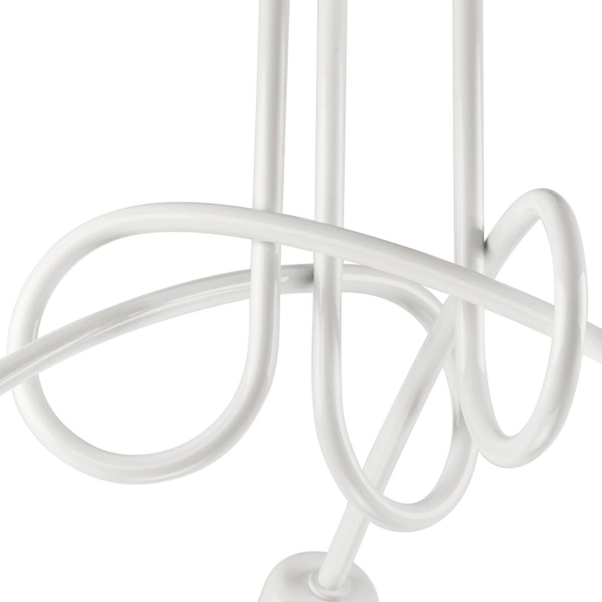 Lamkur Deckenleuchte CAMILLA 31620 weiß Stahl H/L: ca. 30x36 cm E27 3 Brennstellen Camilla - weiß (36,00cm) - Lamkur