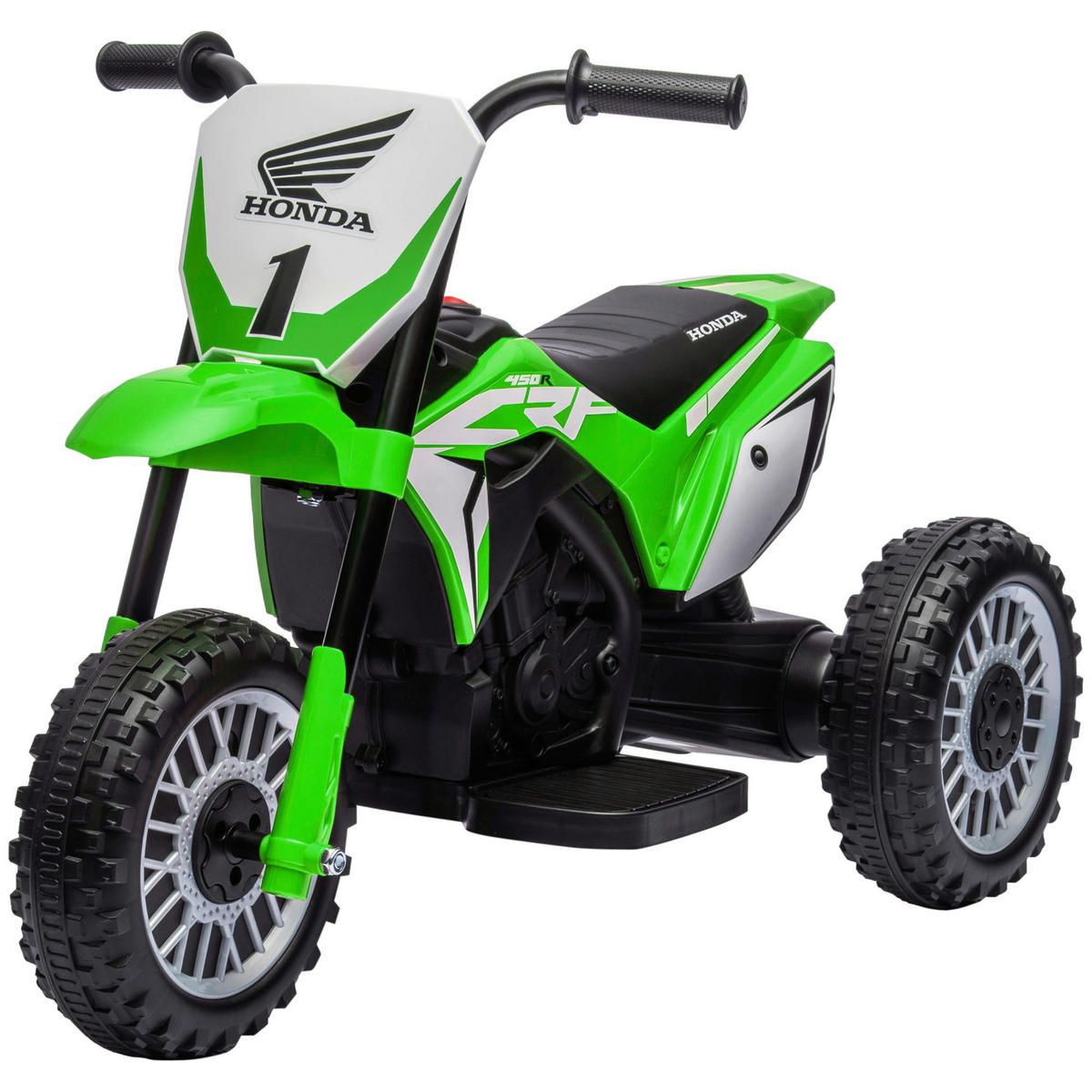 HOMCOM Kinder-Elektromotorrad grün B/H/L: ca. 40,5x43,5x71 cm Kinder-Elektromotorrad - grün (71,00/40,50/43,50cm) - HOMCOM
