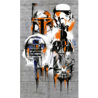 Komar Fototapete Star Wars Celebrate The Galaxy B/L: ca. 120x200 cm Star Wars Celebrate The Galaxy - (120,00/200,00cm) - Komar