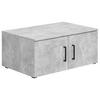 Aufsatz Multi-Stauraum Typ 50 Beton Optik B/H/T: ca. 80x35x52 cm Multi-Stauraum Typ 50 - Beton (80,00/35,00/52,00cm)