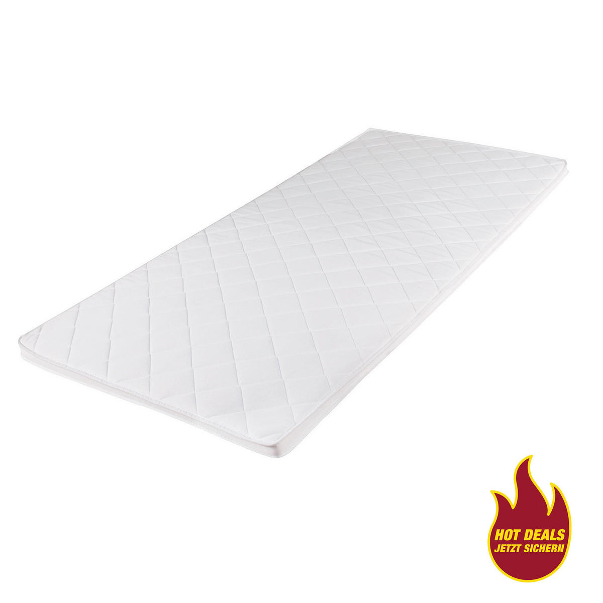 Komfortschaumtopper Phoenix weiß Liegefläche B/L: ca. 90x200 cm Phoenix - weiß (90,00/4,00/200,00cm)