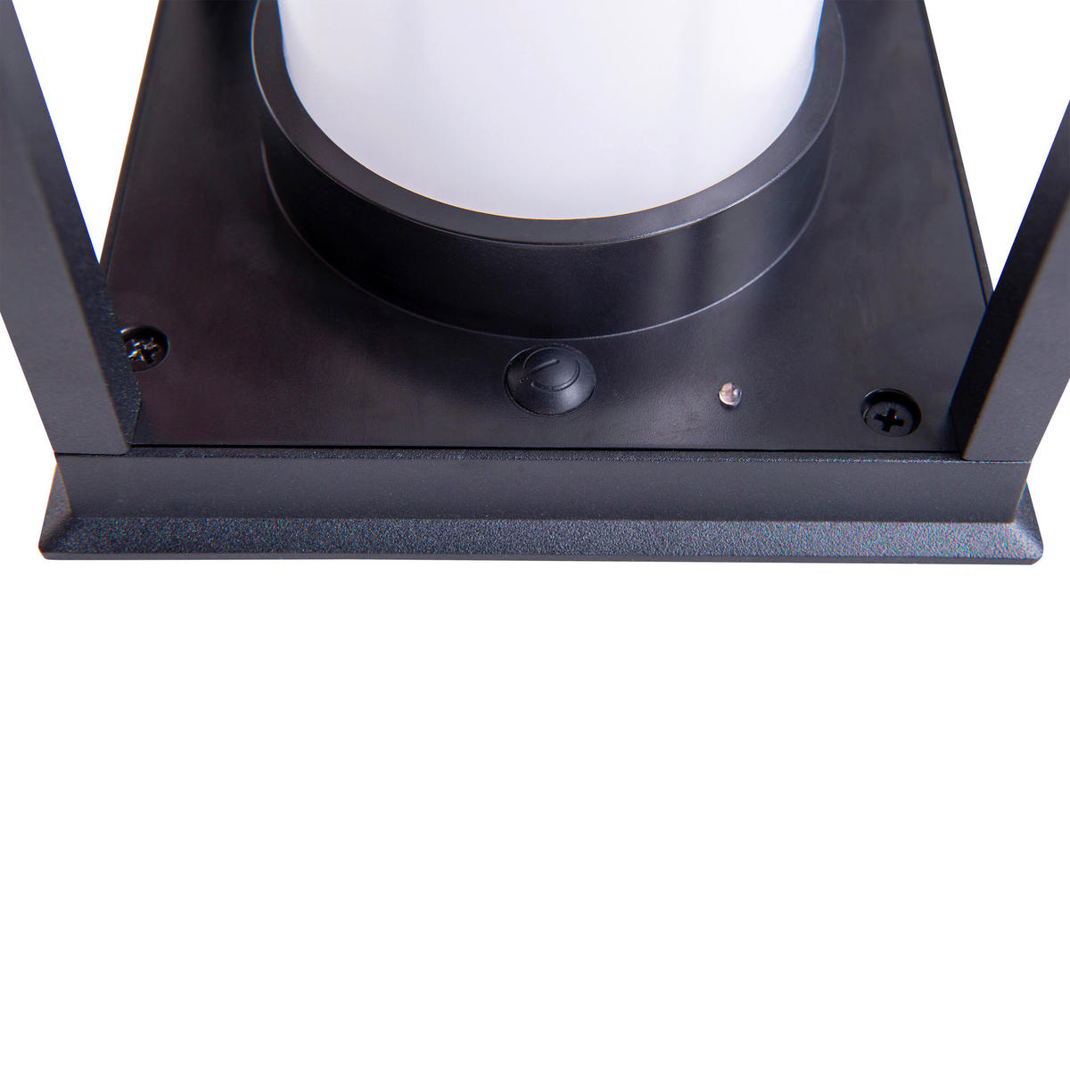 LED-Sockelleuchte 3180922 schwarz Aluminium Kunststoff B/H/L: ca. 14,5x28x14,5 cm LED Camping-/Sockelleuchte h: 28cm - schwarz (14,50/14,50/28,00cm) - Näve Leuchten