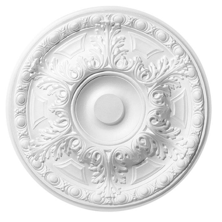 Rosette weiß D: ca. 48 cm Rosette_AD13 - weiß (48,00cm)