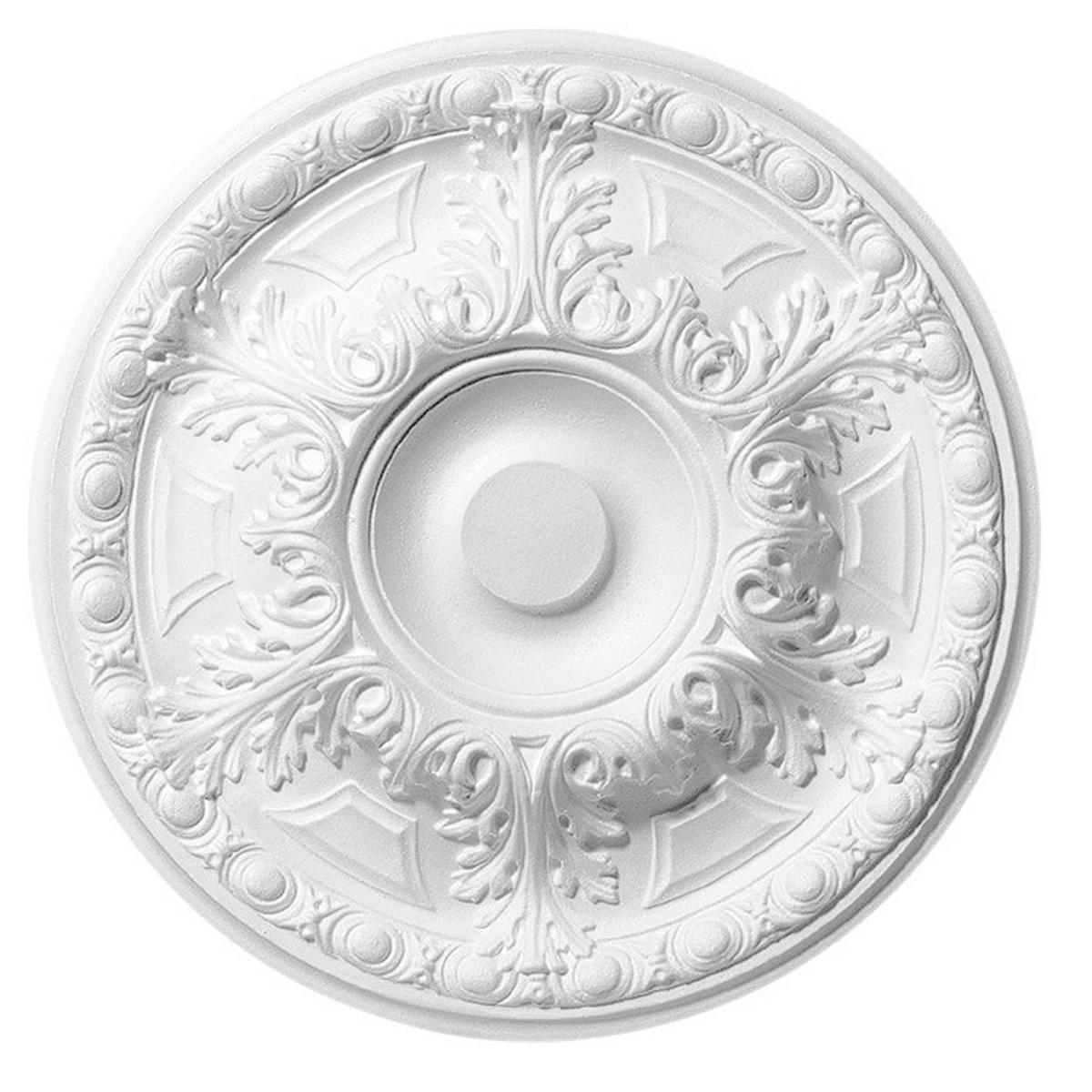 Rosette weiß D: ca. 48 cm Rosette_AD13 - weiß (48,00cm)