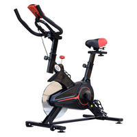 HOMCOM Fitnessfahrrad schwarz Stahl B/H/L: ca. 47x104x102 cm Fitnessfahrrad - schwarz (102,00/47,00/104,00cm) - HOMCOM