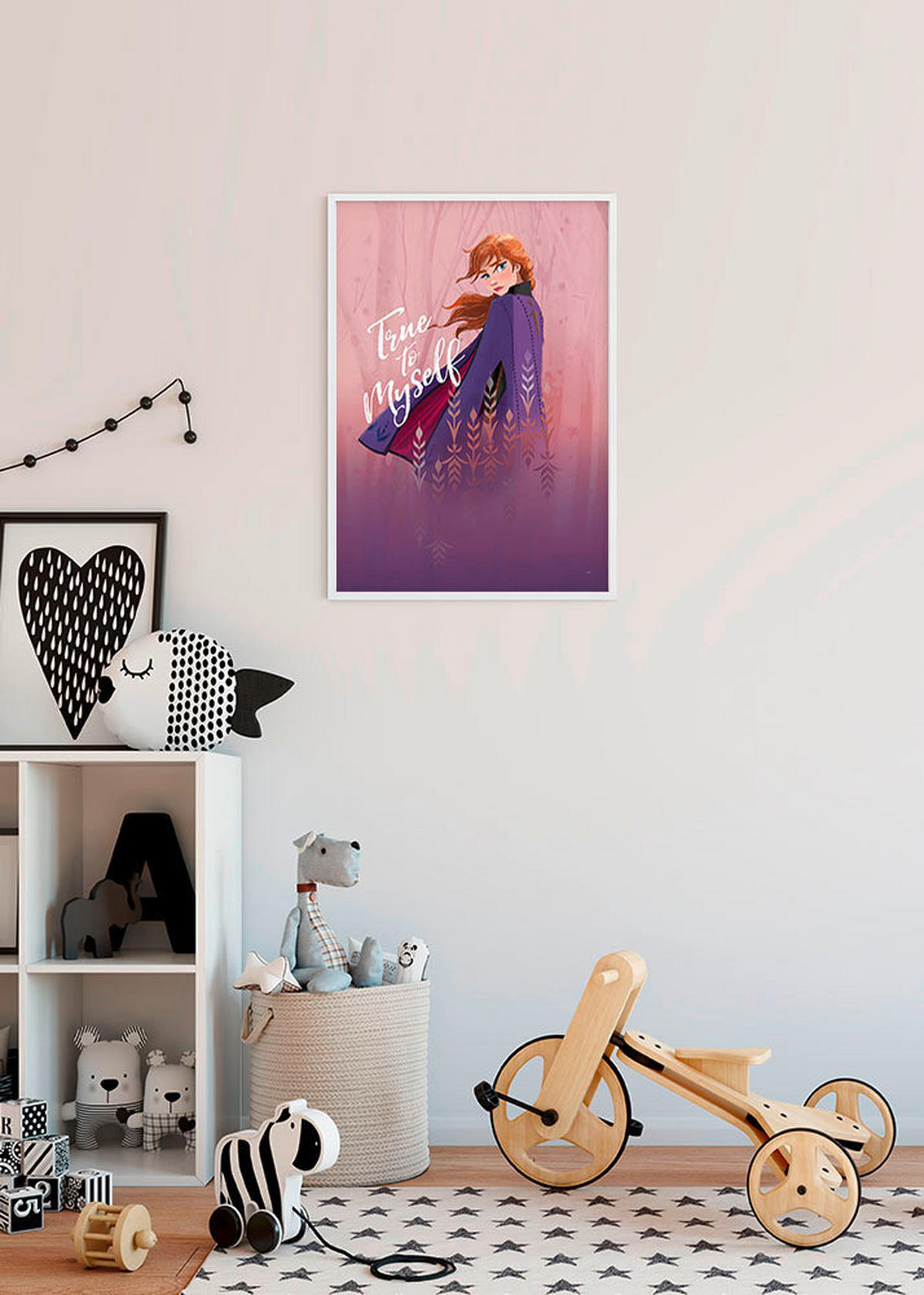 Komar Poster Frozen Anna True to Myself Disney B/L: ca. 50x70 cm Frozen Anna True to Myself - (50,00/70,00cm) - Komar