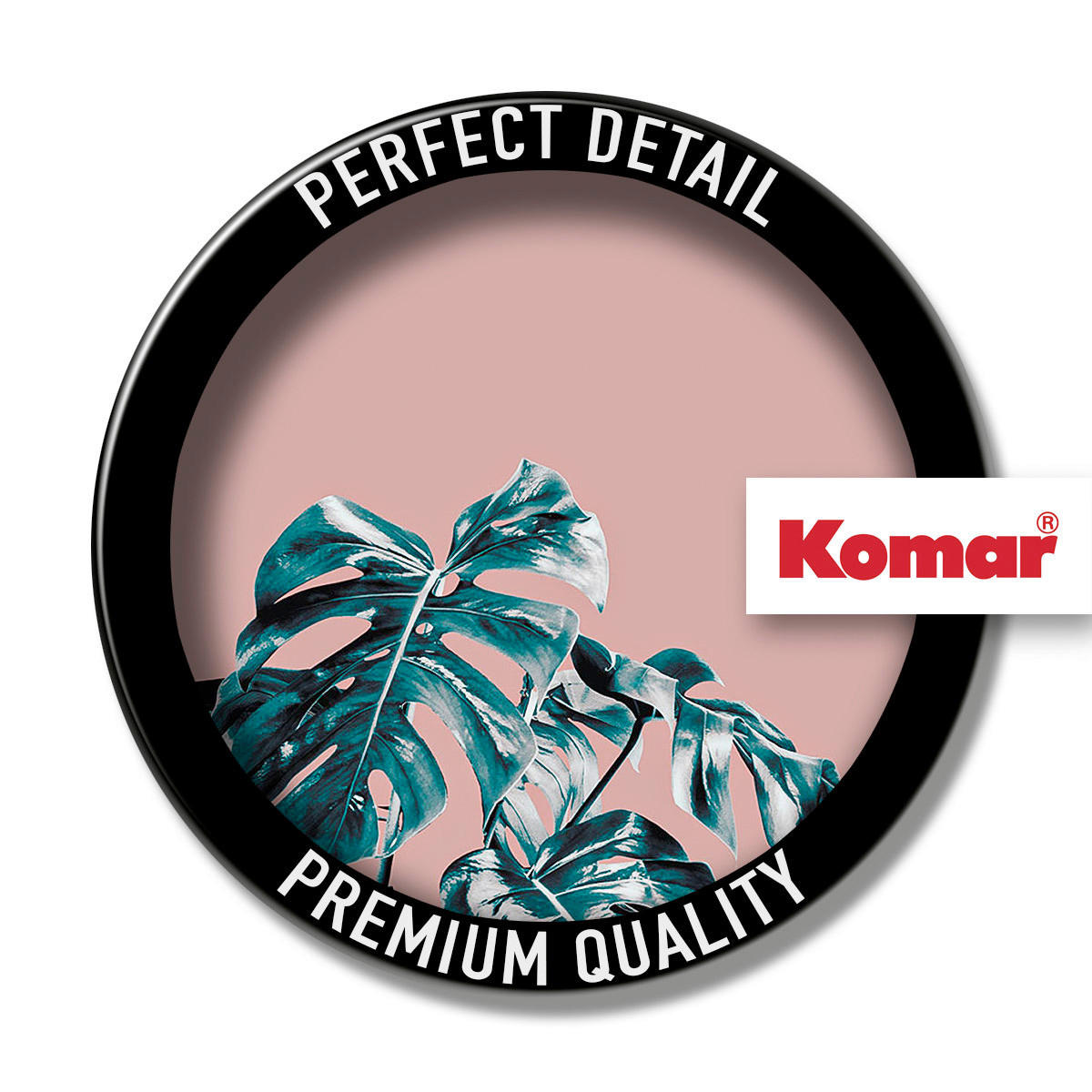 Komar Fototapete Monstera Rosé B/L: ca. 400x250 cm Monstera Rosé - (400,00/250,00cm) - Komar