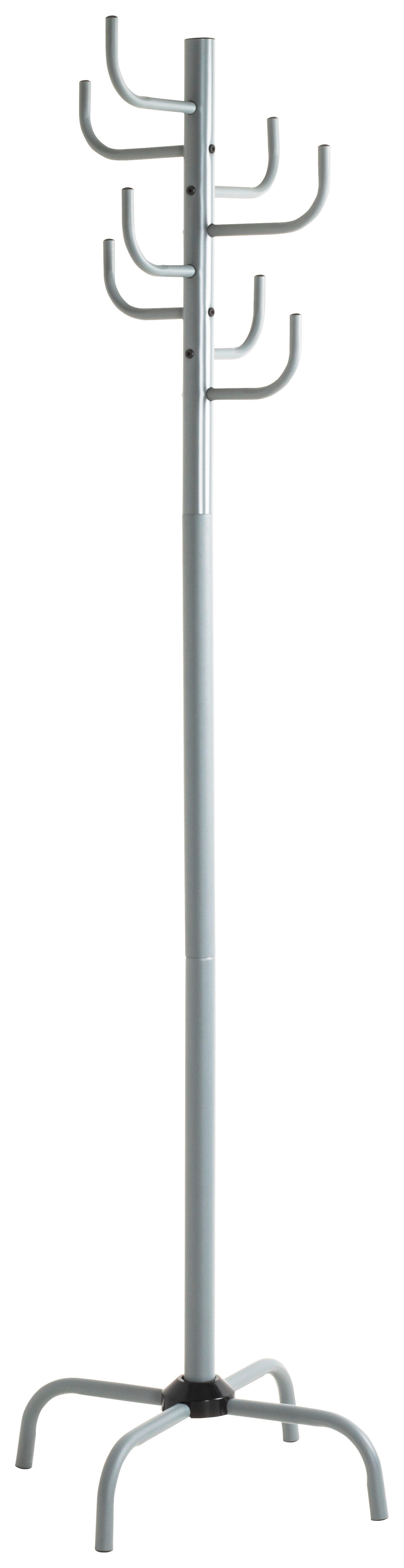Garderobenständer  grau H/D: ca. 180x48 cm Cactus_Garderobenständer 43700 - grau (48,00/180,00cm)