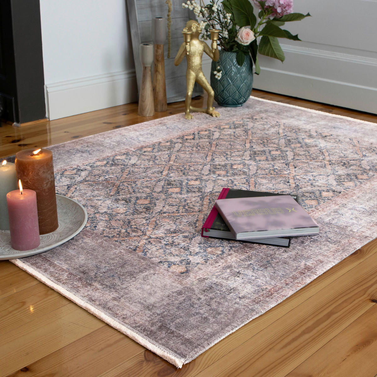 Obsession Teppich My Maurea blau B/L: ca. 240x340 cm My Maurea - blau (240,00/340,00cm) - Obsession