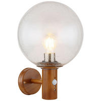 Außenleuchte OSSY 31860WS braun klar B/H/D: ca. 25x37x25 cm OSSY - braun/klar (25,00/37,00cm) - GLOBO