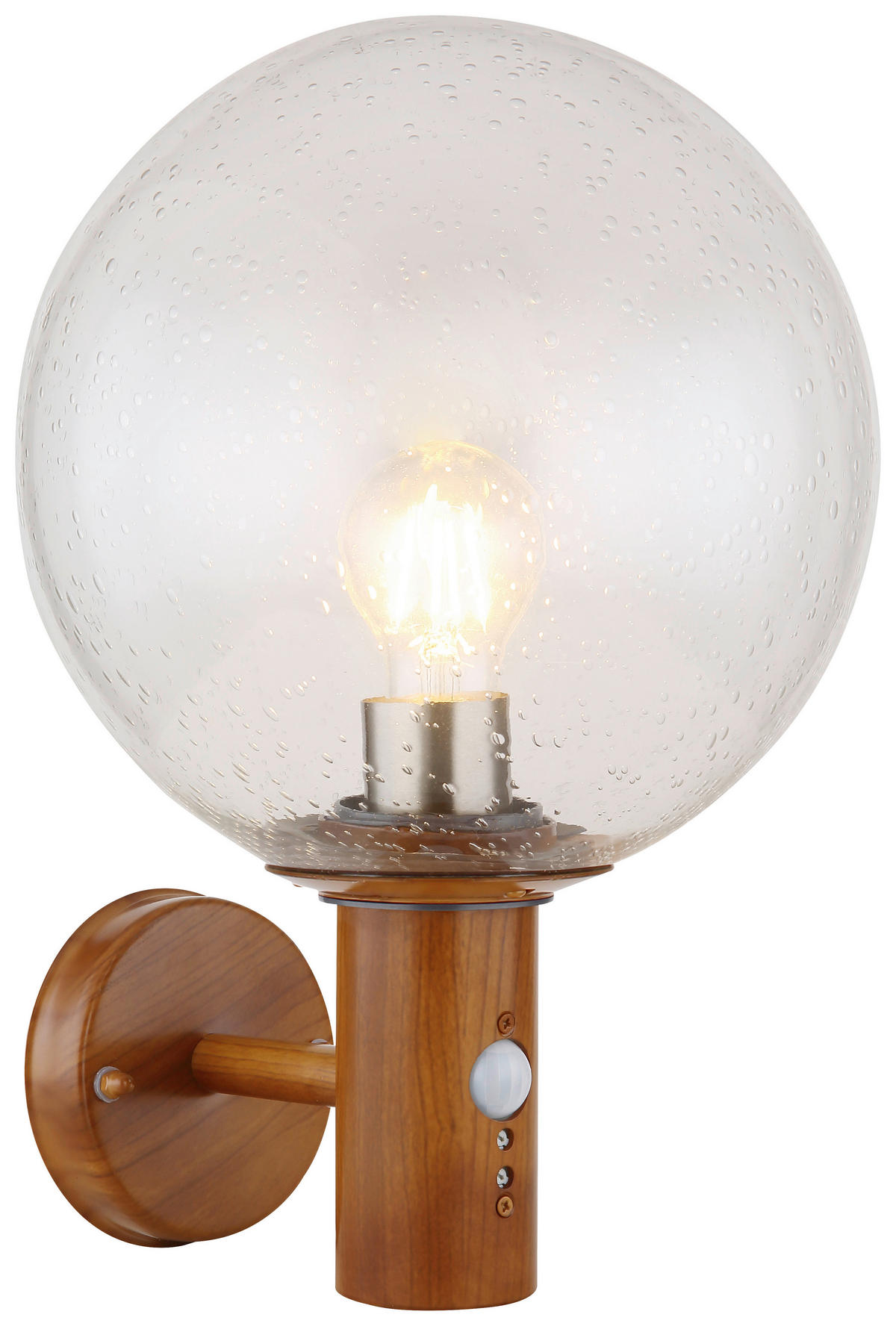 Außenleuchte OSSY 31860WS braun klar B/H/D: ca. 25x37x25 cm OSSY - braun/klar (25,00/37,00cm) - GLOBO