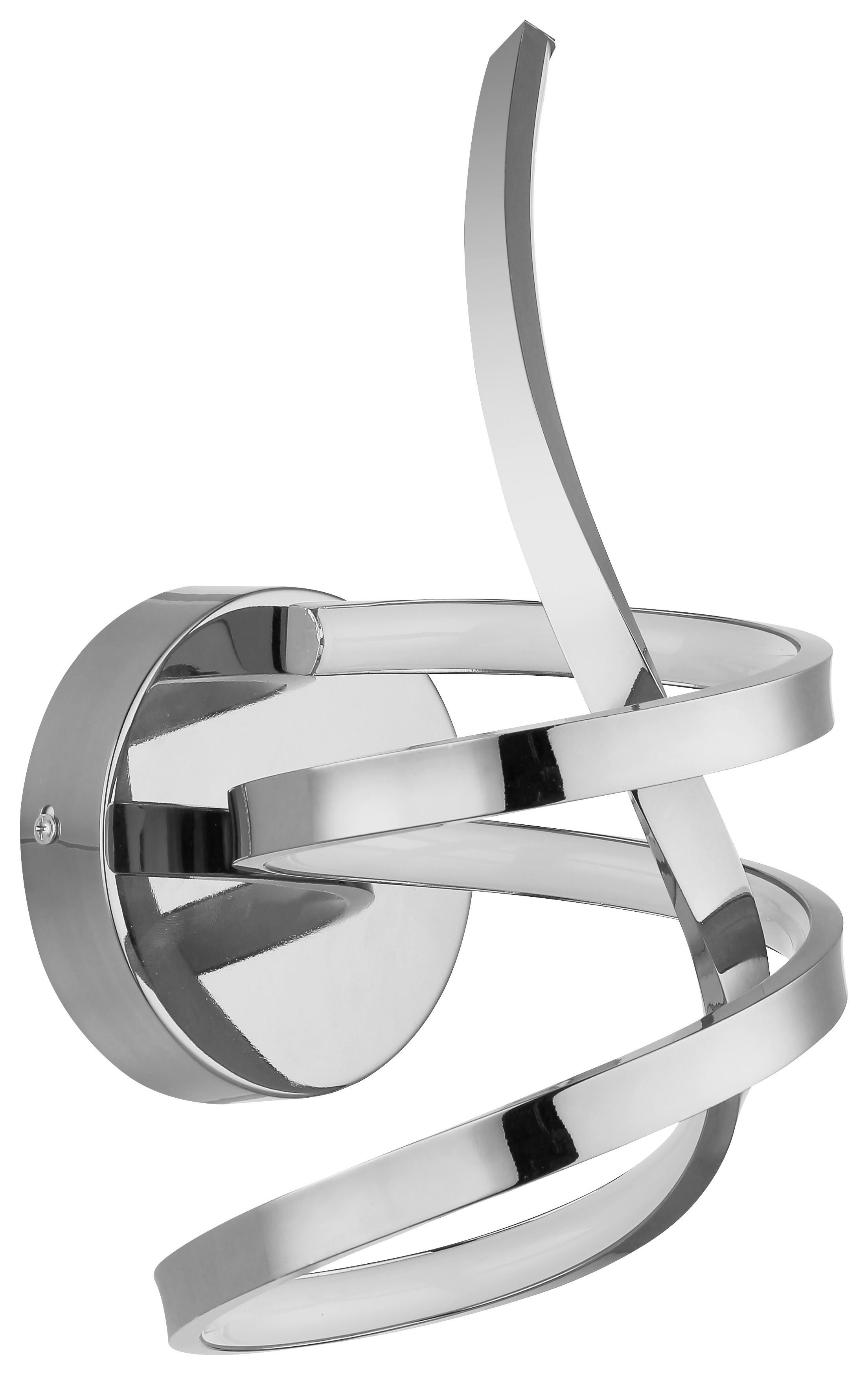 GLOBO Deckenleuchte Opal Chrom Aluminium Metall H: ca. 35 cm 1 Brennstellen Iduna - Opal/Chrom (35,00cm) - GLOBO