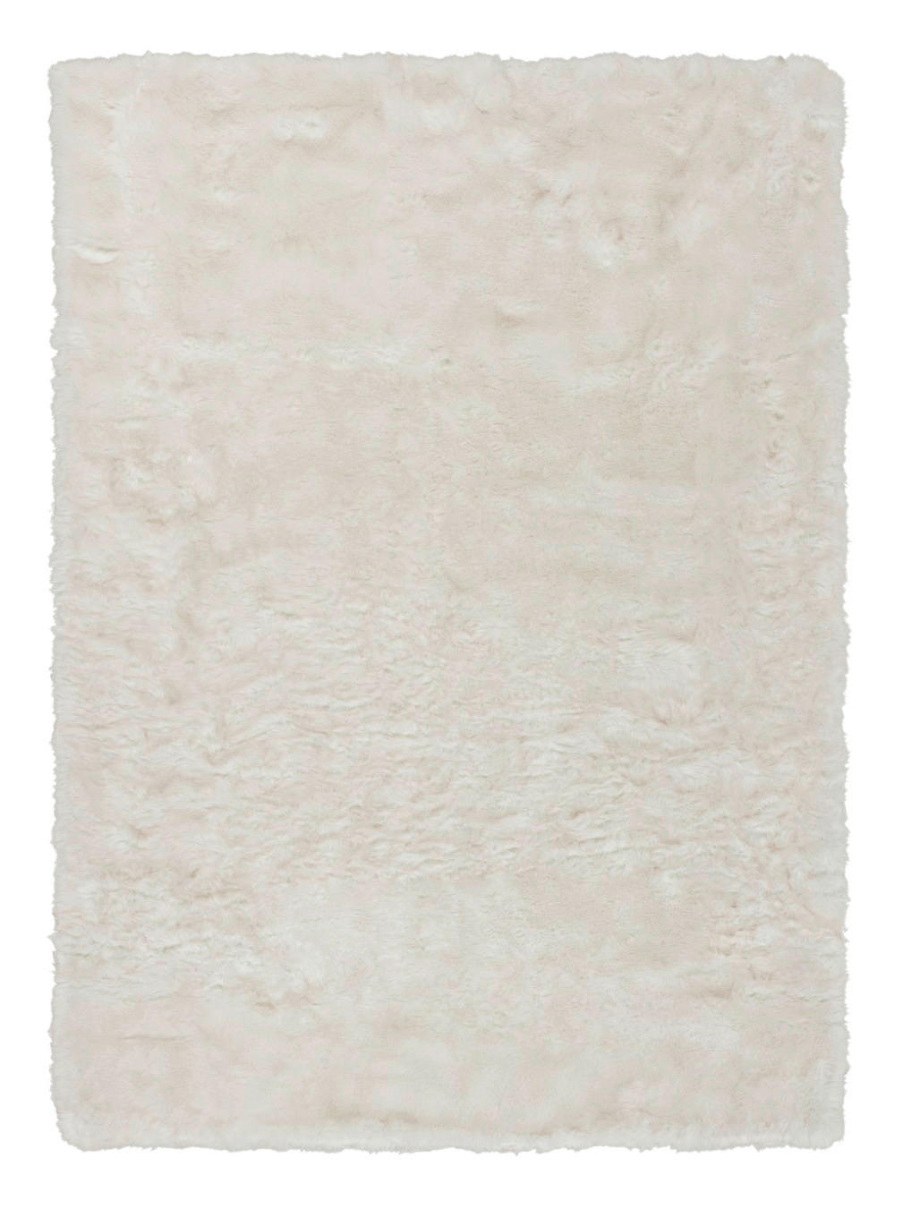 Kayoom Hochflorteppich Crown 110 puderrosa B/L: ca. 120x170 cm Crown 110 - weiß/puderrosa (120,00/170,00cm) - Kayoom