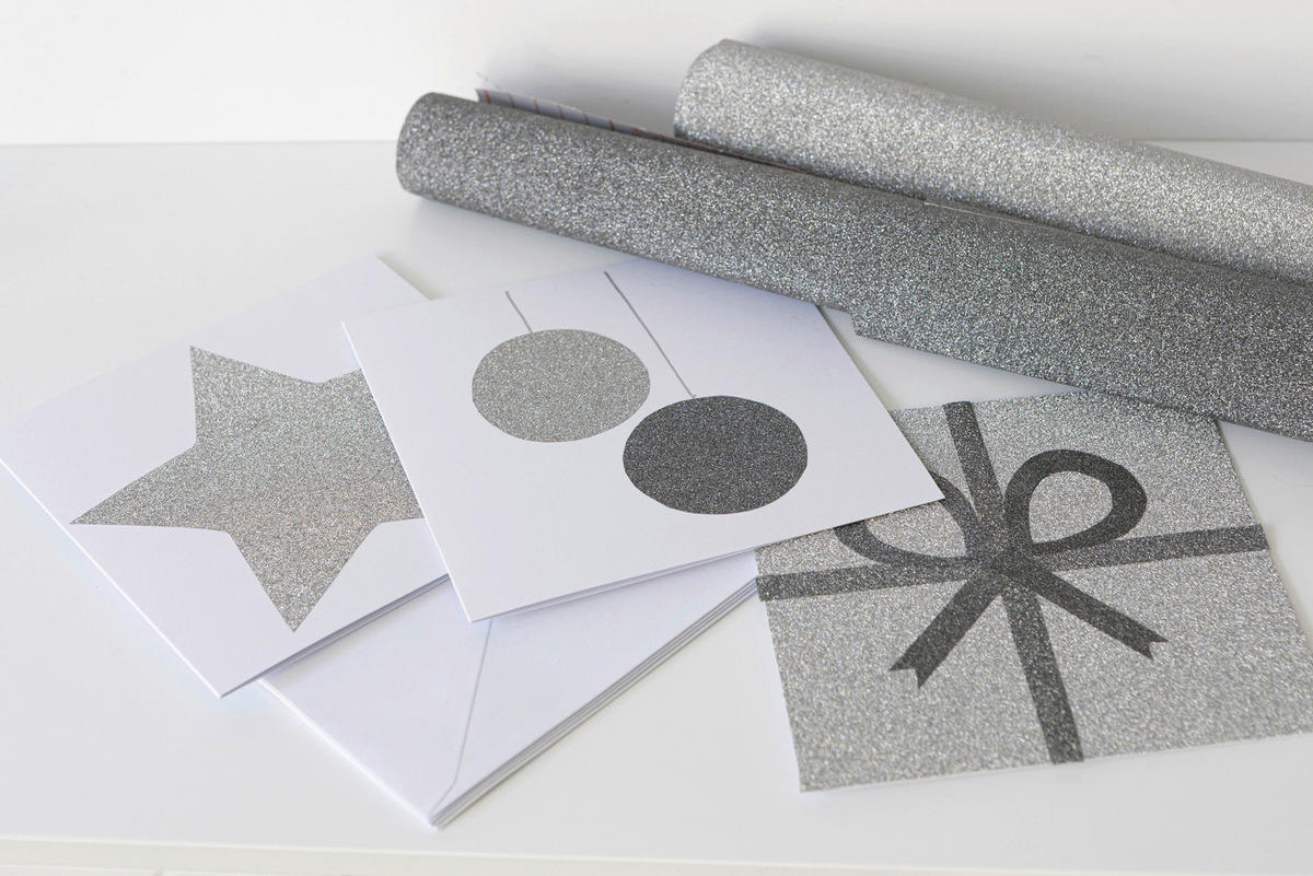 d-c-fix Klebefolie Glitzeroptik anthrazit B/L: ca. 45x150 cm Klebefolie_d-c-fix_F3410019 - anthrazit (45,00/150,00cm) - d-c-fix