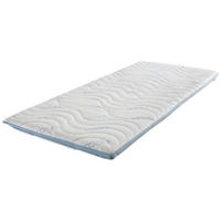 Topper Polar weiß Liegefläche B/L: ca. 140x200 cm Polar - hellblau/weiß (140,00/7,00/200,00cm)