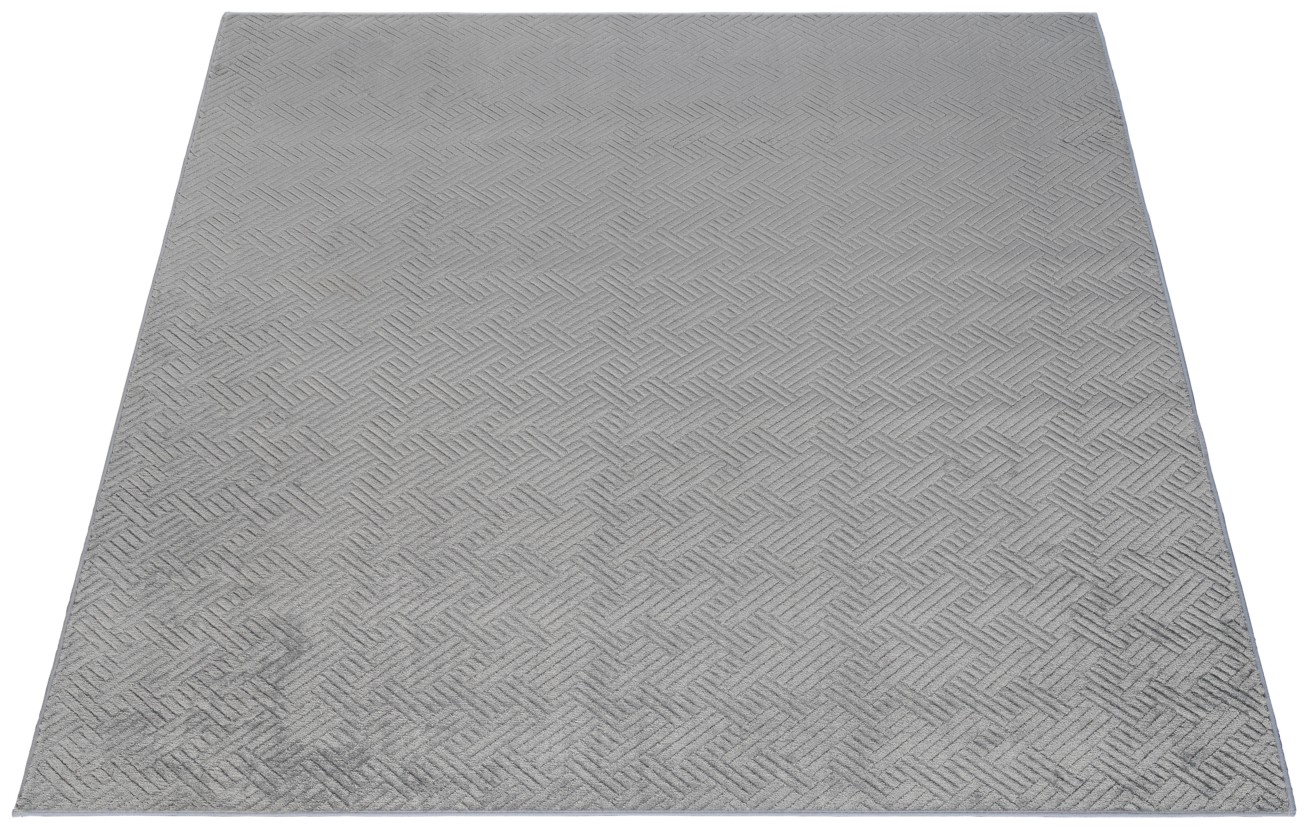 Thumbnail - Fellimitat Monaco grau B/L: ca. 80x150 cm