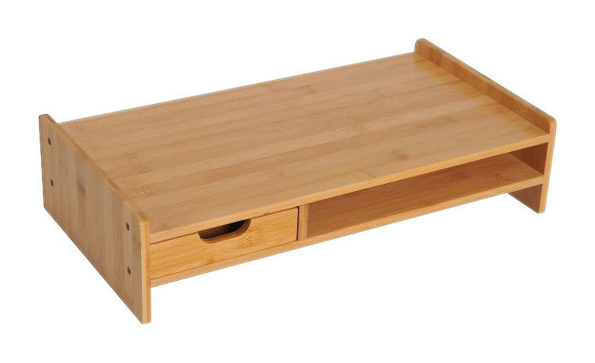 HOMCOM Monitorständer 920-042 920-042 natur Monitorständer 920-042 - natur (49,00/12,00/26,00cm) - HOMCOM