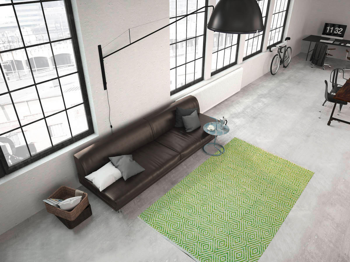 360Living Teppich Aperitif grün B/L: ca. 120x170 cm Aperitif - grün (120,00/170,00cm) - 360Living
