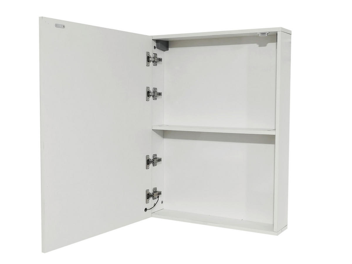 Spiegelschrank Josi weiß B/H/T: ca. 60x80x15 cm Josi - weiß (60,00/80,00/15,00cm)