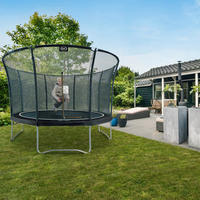 AXI Trampolin Denver schwarz B/H/T: ca. 405x269x405 cm Denver - schwarz/grau (405,00/269,00/405,00cm) - AXI